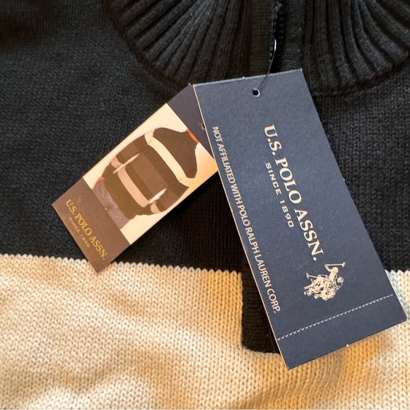 US POLO ASSN.‎ Qtr Zip Sweater - Picture 6 of 8